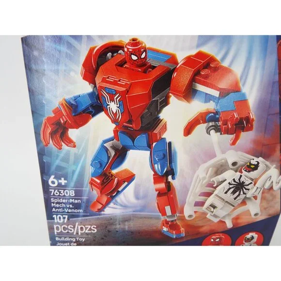 LEGO Marvel 76308 Spider-Man vs Anti-Venom New/Sealed - Picture 10 of 11